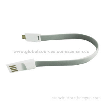 8-pin Micro USB Port Colorful Magnet Cable for iPhone 5/5c/5s and Smartphones